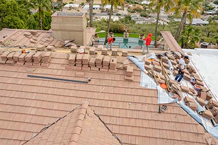clay tile roof service Scottsdale