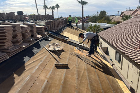 concrete tile roof service Scottsdale